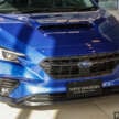 2023 Subaru WRX Wagon in Malaysia – 2.4T with 275 PS, CVT, EyeSight; costs less than sedan from RM285k