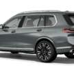 2023 G07 BMW X7 LCI facelift in Malaysia – 48V mild-hybrid, xDrive40i Pure Excellence, CKD, RM655k