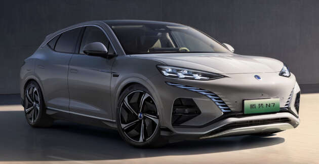 Denza N7 fastback crossover to be offered as EV and PHEV – lidar, facial recognition; 0-100 km/h in 3 s