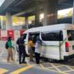 DBKL free shuttle van for Pusat Bandar Damansara workers to MRT station, no more walking on highway