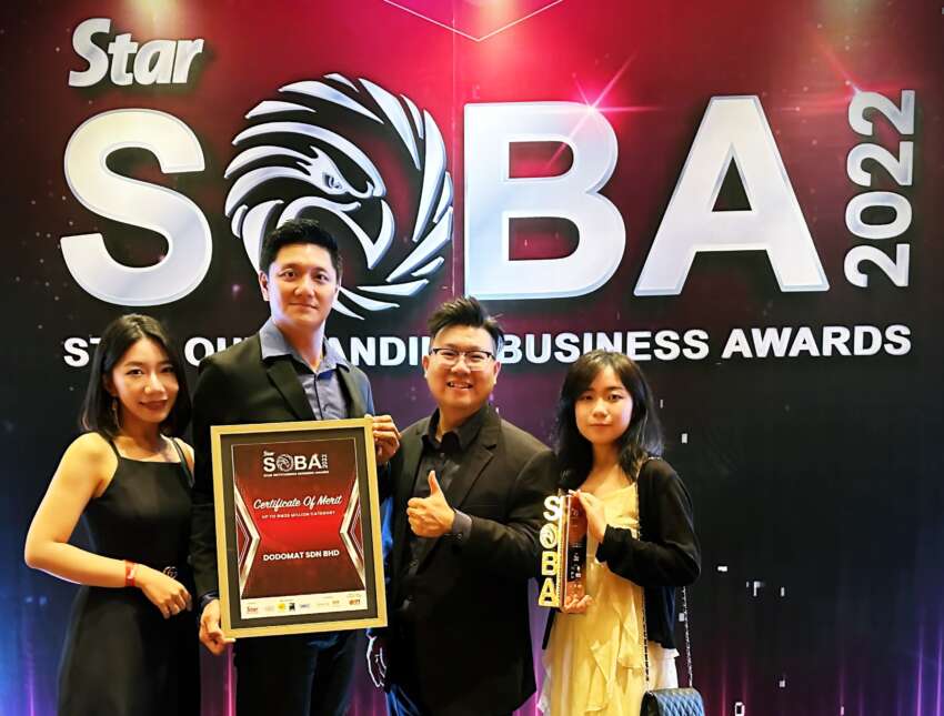 Dodo Mat wins at The Star Outstanding Business Award 2022 (SOBA 2022) – Best in e-Retail category 1596926
