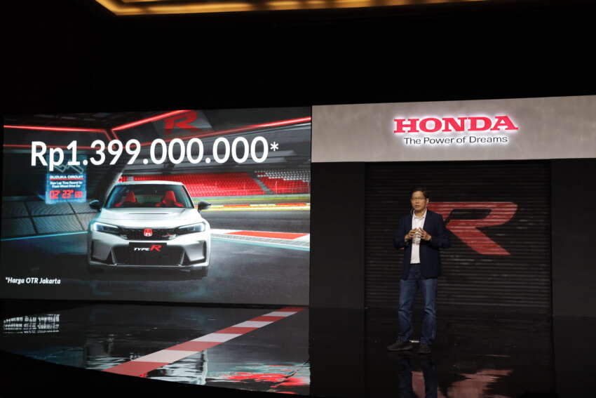 Honda Civic Type R FL5 2023 dilancar di Indonesia – RM412k, 2.0L VTEC Turbo, 319 PS/420 Nm, 6MT 1597514