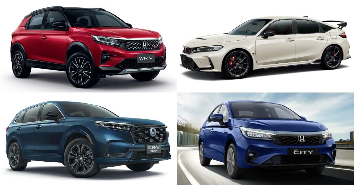 Honda Malaysia 将于 2023 年推出四款新车款 – WR-V、CR-V、FL5 Civic Type R 和 City facelift