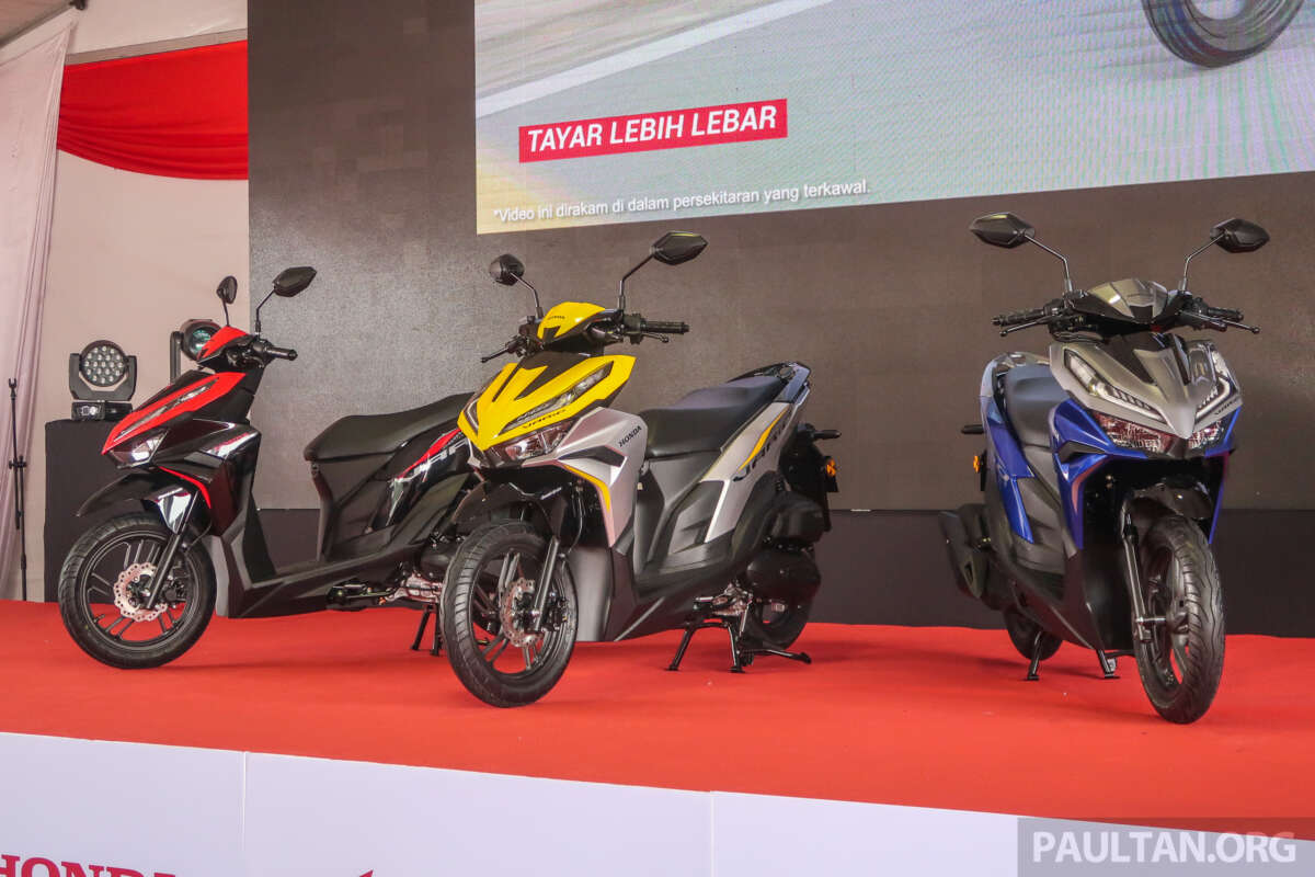 马来西亚 2023 Honda Vario 125 踏板车，RM7,080