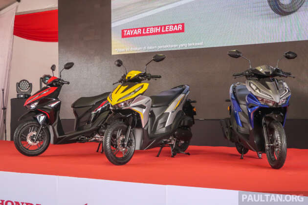 2023 Honda Vario 125 scooter for Malaysia, RM7,080