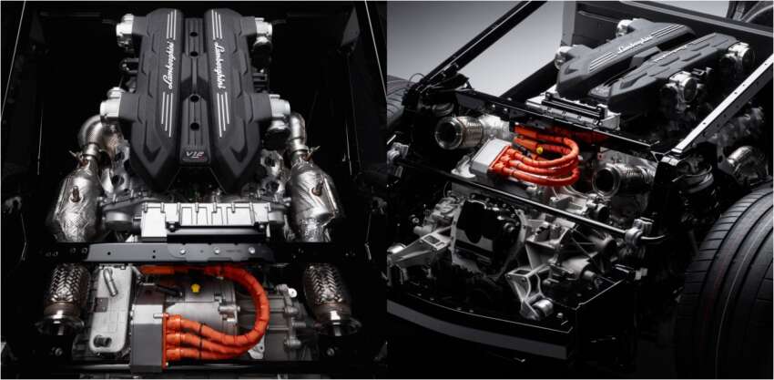 Lamborghini LB744 – Aventador successor is a V12 PHEV with 1,015 PS, 3 electric motors, 3.8 kWh battery 1586322
