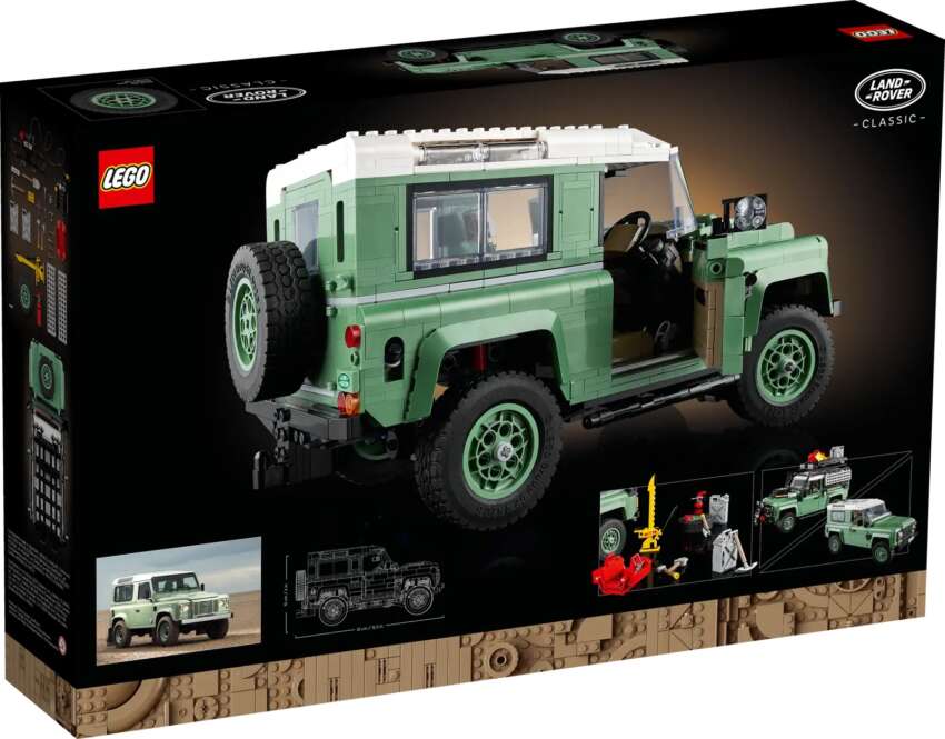 Lego 10317 Classic Defender 90 – 2,336 piece set in launching on April 4 to keep 42110 Defender company Image #1589803