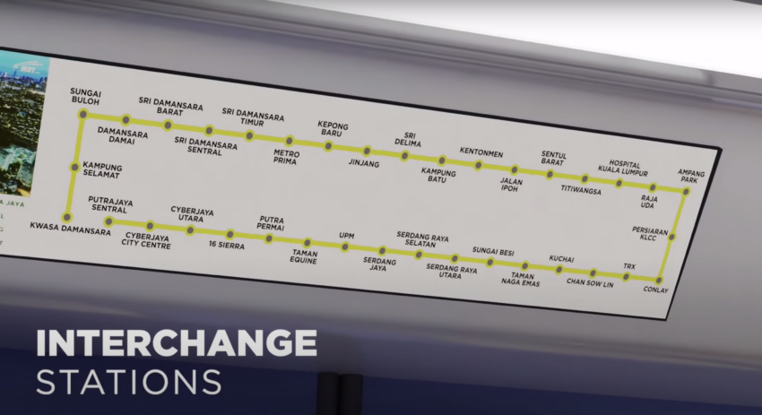 MRT Putrajaya Line official video – 6 interchange and connecting stations, 9 underground, open March 16 1586343