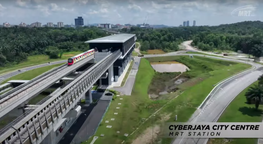 MRT Putrajaya Line official video – 6 interchange and connecting stations, 9 underground, open March 16 1586379