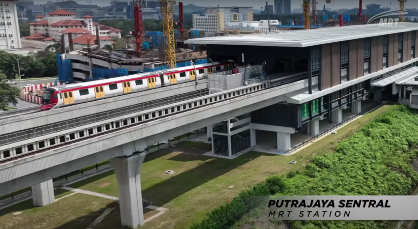 MRT Putrajaya Line official video – 6 interchange and connecting stations, 9 underground, open March 16 1586392