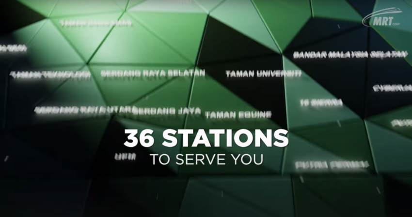 MRT Putrajaya Line official video – 6 interchange and connecting stations, 9 underground, open March 16 1586346