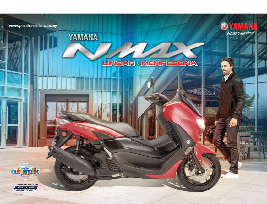 Yamaha NMax pasaran Malaysia dapat warna baru 1588755
