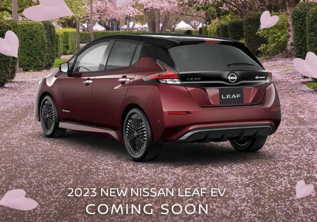 2023 Nissan Leaf facelift coming soon to Malaysia