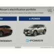 Nissan sasar harga model hibrid e-Power setara dengan harga model enjin pembakaran pada 2026