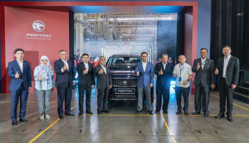 2023 Proton X90 production begins in Malaysia – three-row SUV with 1.5T hybrid power coming soon? 1588274