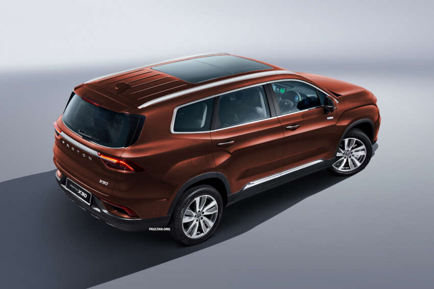 2023 Proton X90 – first official pics of the 6/7-seater SUV; 190 PS mild hybrid; 4 variants; previews in April 1596133