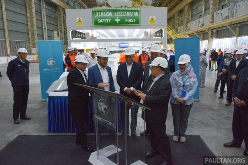 Proton launches new stamping line in Tanjung Malim – reduces parts importation by 115,000 units per annum 1588305