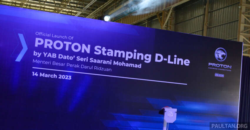 Proton launches new stamping line in Tanjung Malim – reduces parts importation by 115,000 units per annum 1588297