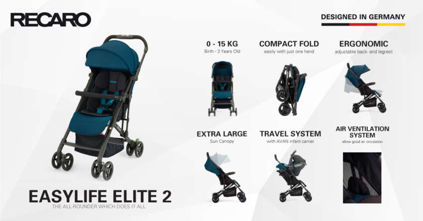Enjoy 40% off the Recaro Namito child seat & Easylife Elite 2 stroller bundle this Raya until April 30, 2023 1594064