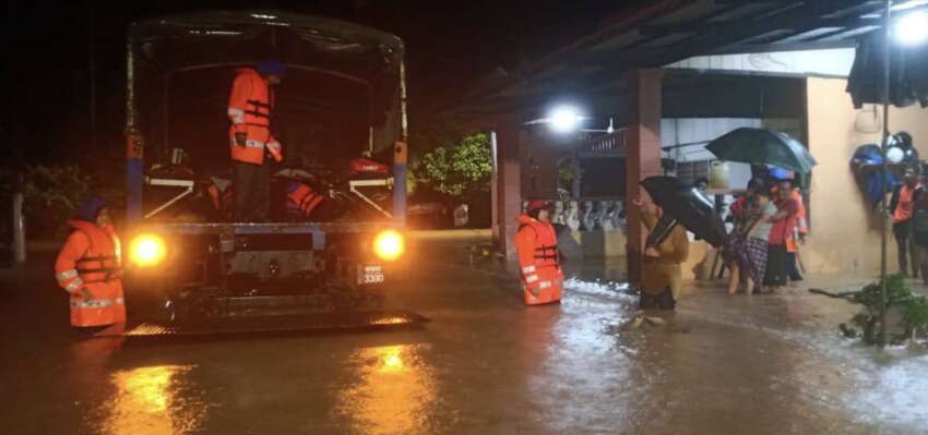 Flash floods hit Johor again – 1,591 victims evacuated; heavy rainfall expected to continue until Thursday 1582533