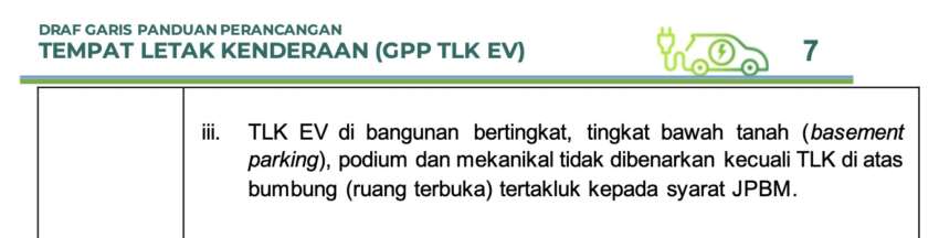 KPKT proposed guidelines on EV charging plans to ban chargers in strata unit parking and basements? 1591258