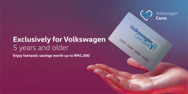 Own a Volkswagen that is five years and older? Save up to RM1,500 on servicing with Volkswagen Care Plus