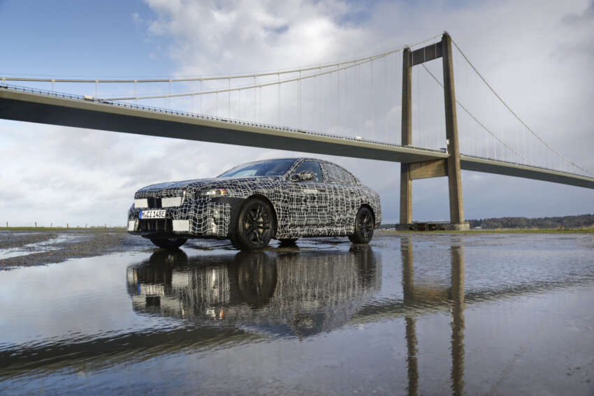 BMW i5 – first ever electric 5 Series teased again during winter tests, completes 3,000 km icy road trip 1596174