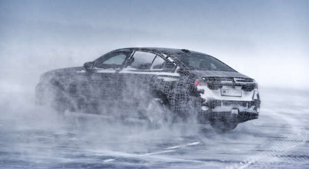 BMW i5 – first ever electric 5 Series teased again during winter tests, completes 3,000 km icy road trip