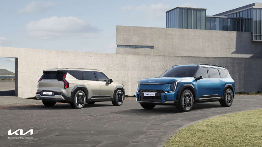 2023 Kia EV9 makes full debut – 3-row electric flagship SUV is over 5m long, 99.8 kWh battery, 541 km range 1596418