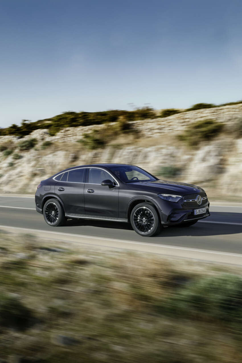 2023 C254 Mercedes-Benz GLC Coupe debuts – 48V mild-hybrids, PHEVs with up to 131km of electric range 1588492
