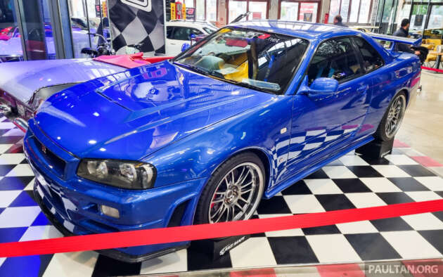 Nissan R34 Skyline Driven By Paul Walker In Fast And Furious Heads