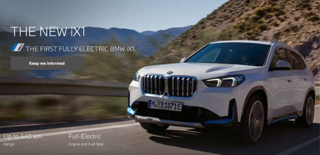 U11 BMW iX1 EV – open for registrations of interest in Malaysia as 313 PS/494 Nm dual-motor xDrive30