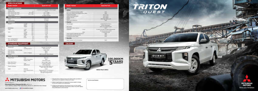 Mitsubishi Motors Malaysia 2023 price list – Xpander up by RM3,180; Triton range now up to RM3,300 more 1599132