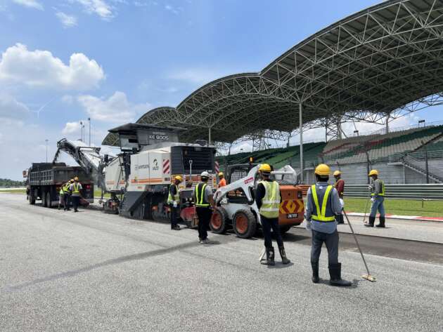 Sepang circuit undergoes RM10 million resurfacing