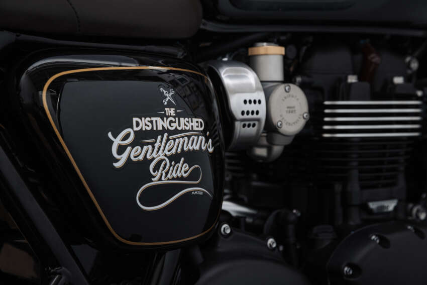 Triumph T120 Black Distinguished Gentleman’s Ride Limited Edition – only 250 units to be produced 1600034