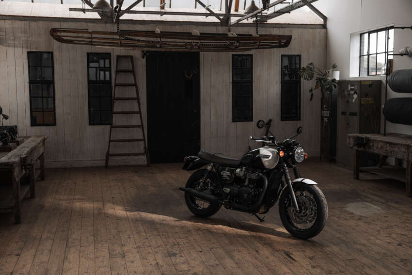 Triumph T120 Black edisi Distinguished Gentleman’s Ride diperkenal – hanya 250 unit untuk seluruh dunia 1600608