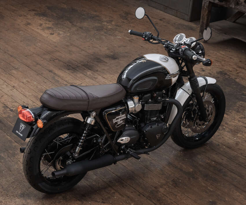 Triumph T120 Black edisi Distinguished Gentleman’s Ride diperkenal – hanya 250 unit untuk seluruh dunia 1600606