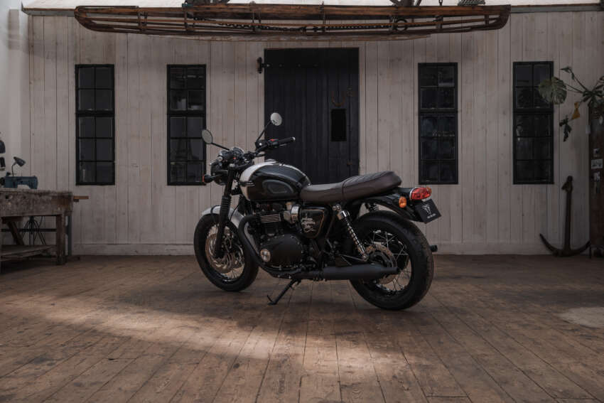 Triumph T120 Black edisi Distinguished Gentleman’s Ride diperkenal – hanya 250 unit untuk seluruh dunia 1600605