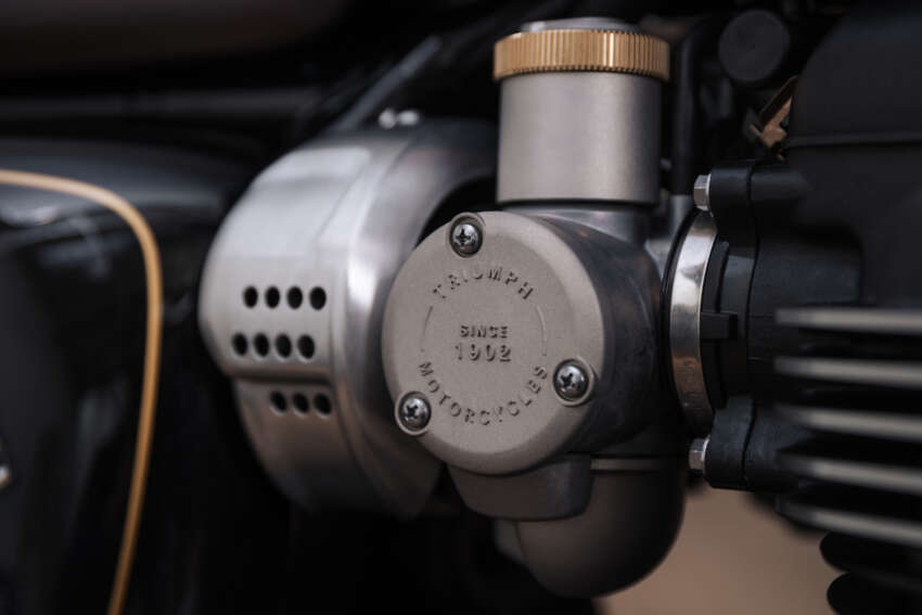 Triumph T120 Black edisi Distinguished Gentleman’s Ride diperkenal – hanya 250 unit untuk seluruh dunia 1600625