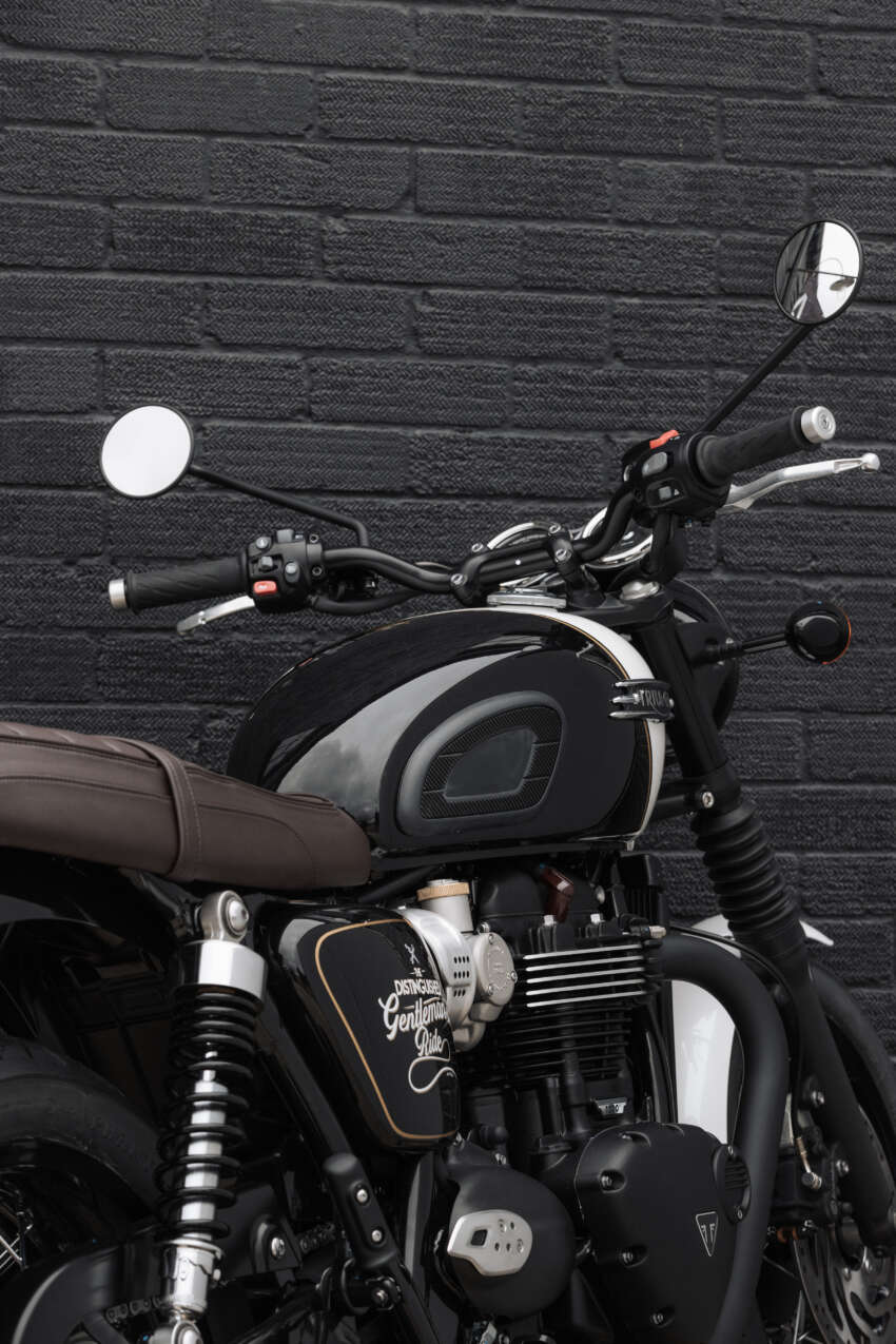 Triumph T120 Black Distinguished Gentleman’s Ride Limited Edition – only 250 units to be produced 1600066