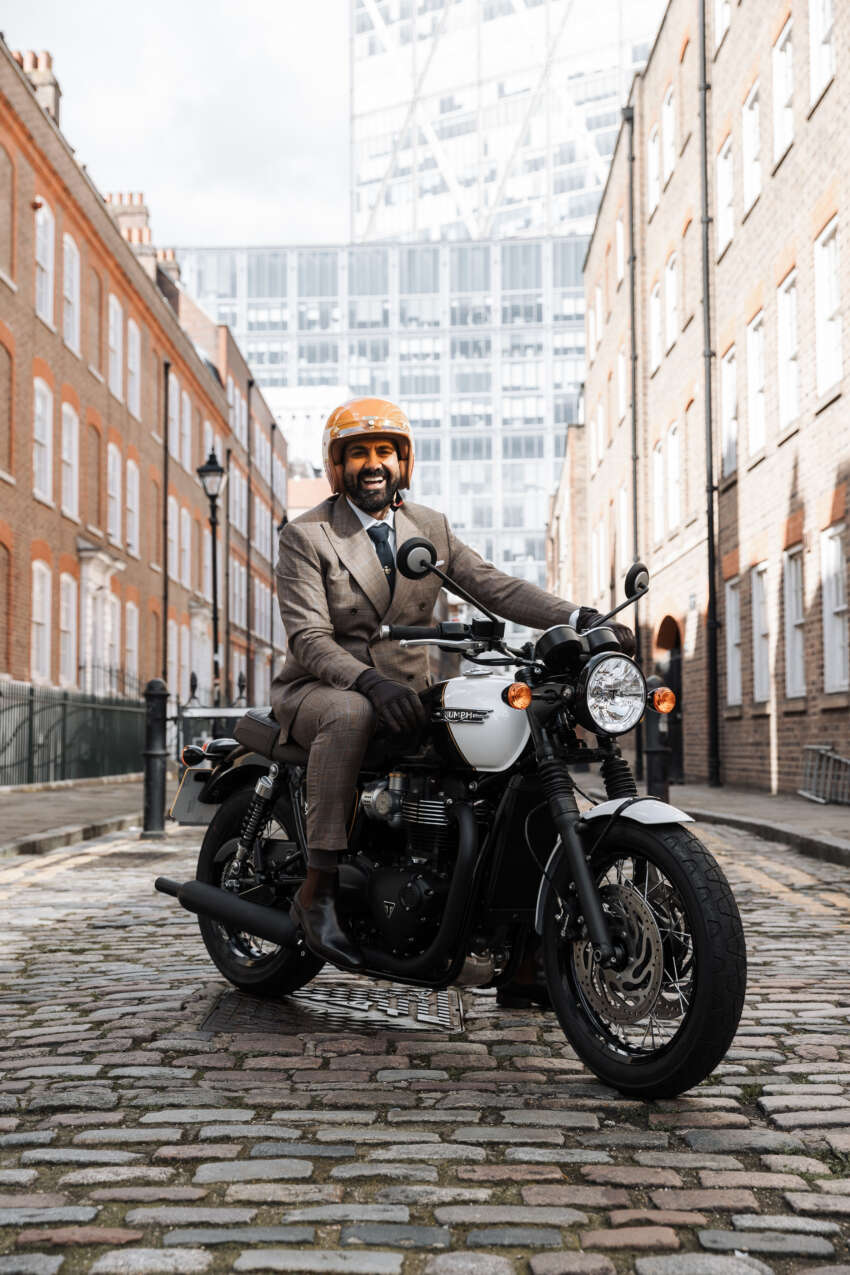 Triumph T120 Black edisi Distinguished Gentleman’s Ride diperkenal – hanya 250 unit untuk seluruh dunia 1600599