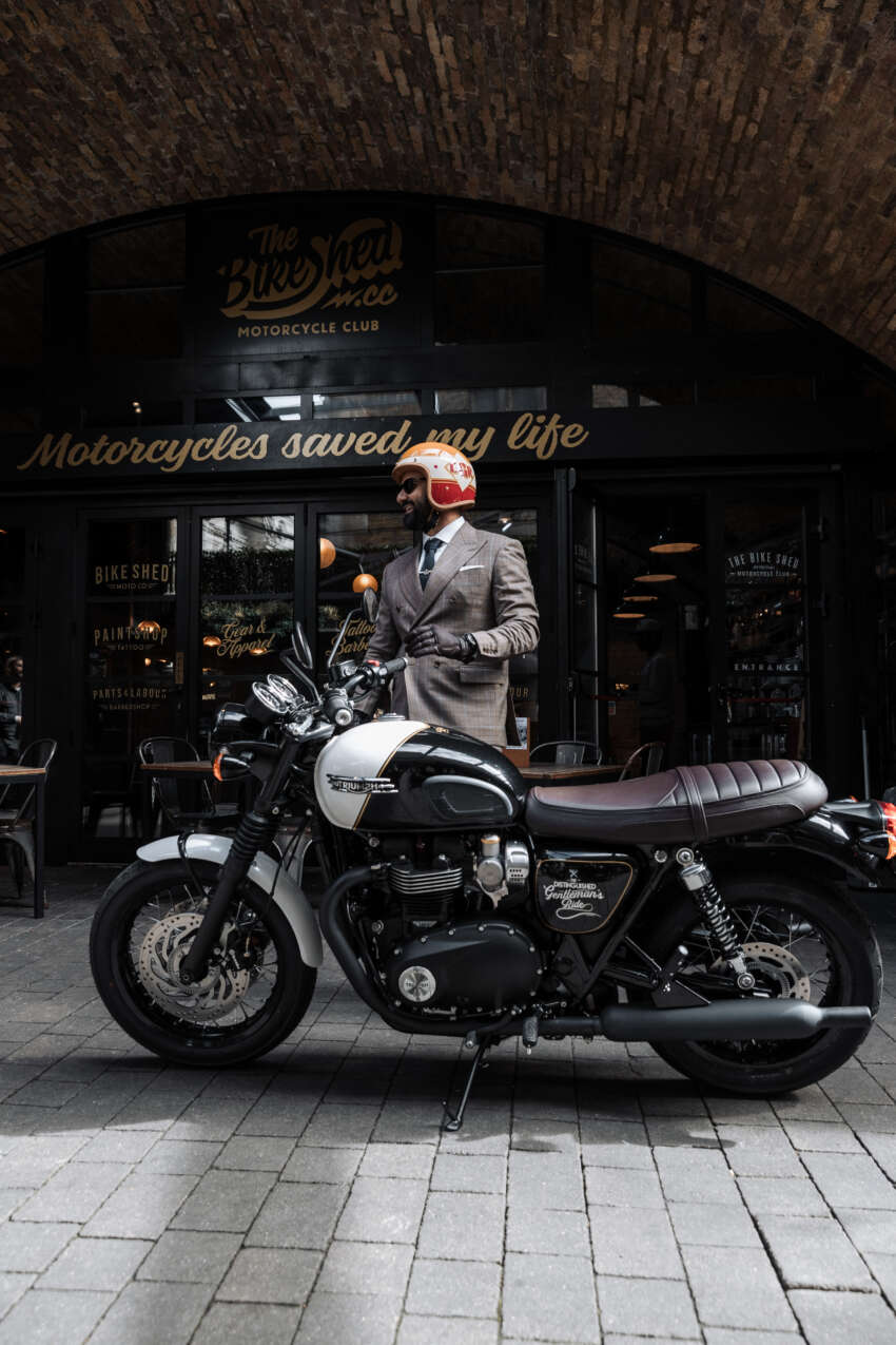 Triumph T120 Black Distinguished Gentleman’s Ride Limited Edition – only 250 units to be produced 1600077