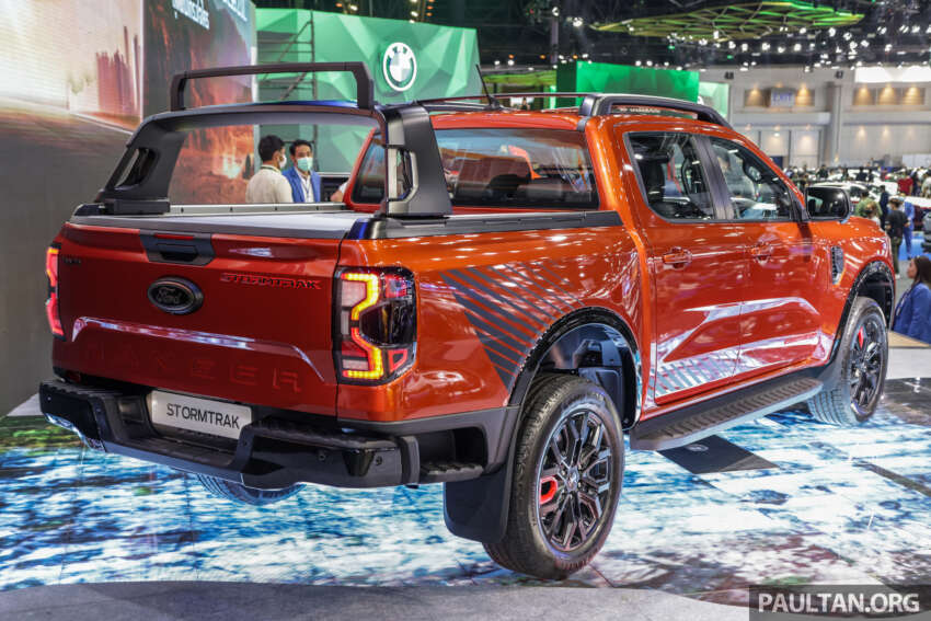 Bangkok 2023: Ford Ranger Stormtrak diletakkan antara Wildtrak dan Raptor, rim 20 inci, skrin 12.4 inci 1598088