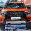 Bangkok 2023: Ford Ranger Stormtrak slots between Wildtrak, Raptor – 20′ rims, full screen meter, e-shifter