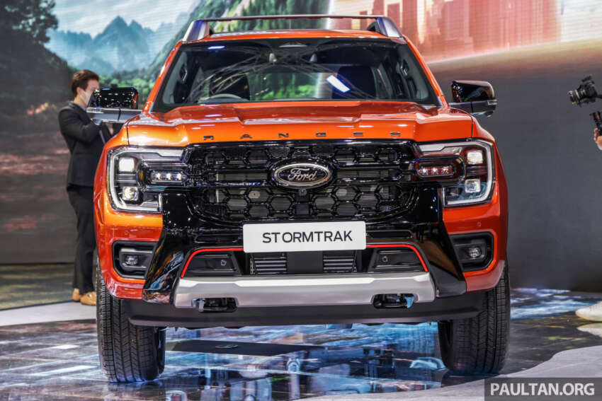 Bangkok 2023: Ford Ranger Stormtrak diletakkan antara Wildtrak dan Raptor, rim 20 inci, skrin 12.4 inci 1598086