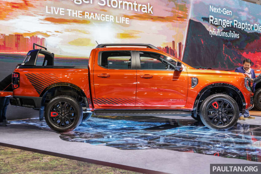 Bangkok 2023: Ford Ranger Stormtrak diletakkan antara Wildtrak dan Raptor, rim 20 inci, skrin 12.4 inci 1598087