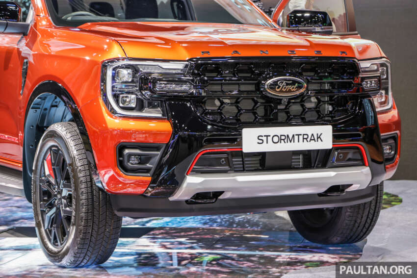 Bangkok 2023: Ford Ranger Stormtrak diletakkan antara Wildtrak dan Raptor, rim 20 inci, skrin 12.4 inci 1598085