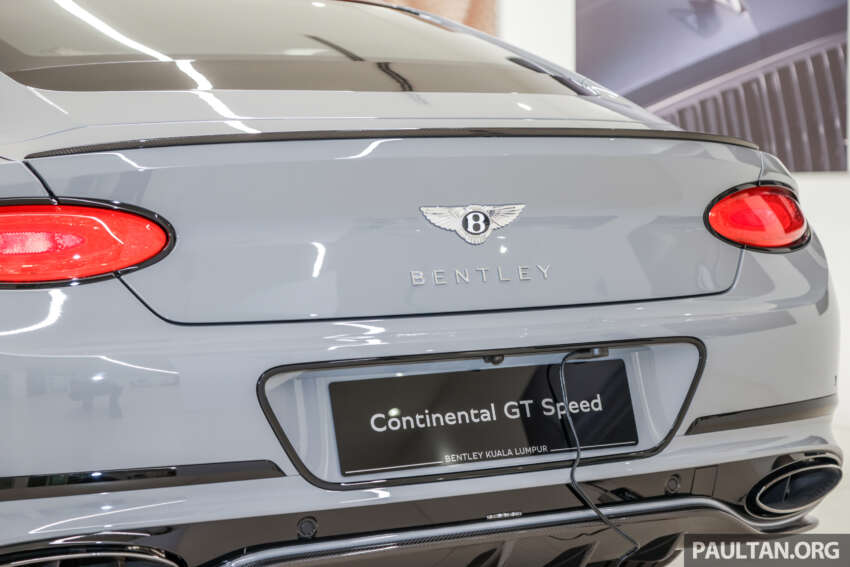 Bentley Continental GT Speed now in Malaysia – most dynamic ever; W12 with 659 PS, 900 Nm; fr RM1.135m 1600220