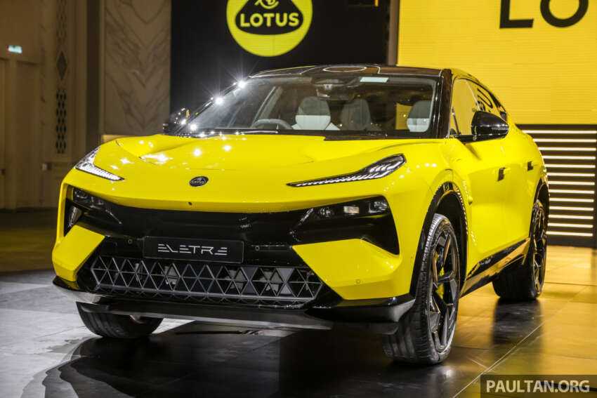 Lotus Eletre EV launched in Malaysia – up to 905 hp, 0-100 in 2.95s, 600 km WLTP range; RM578k-RM798k 1603522