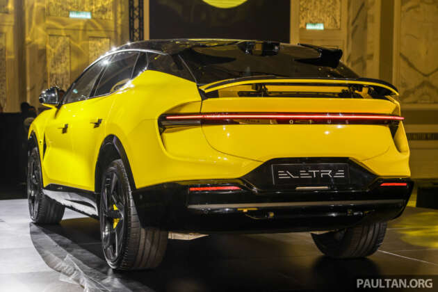 Lotus Eletre in Malaysia – over 500 bookings for the electric SUV to date, deliveries starting in Q4 2023